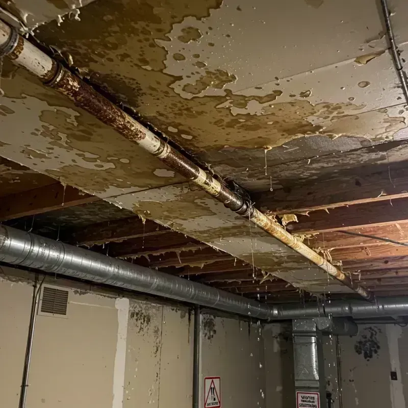 Ceiling Water Damage Repair in Roanoke, TX