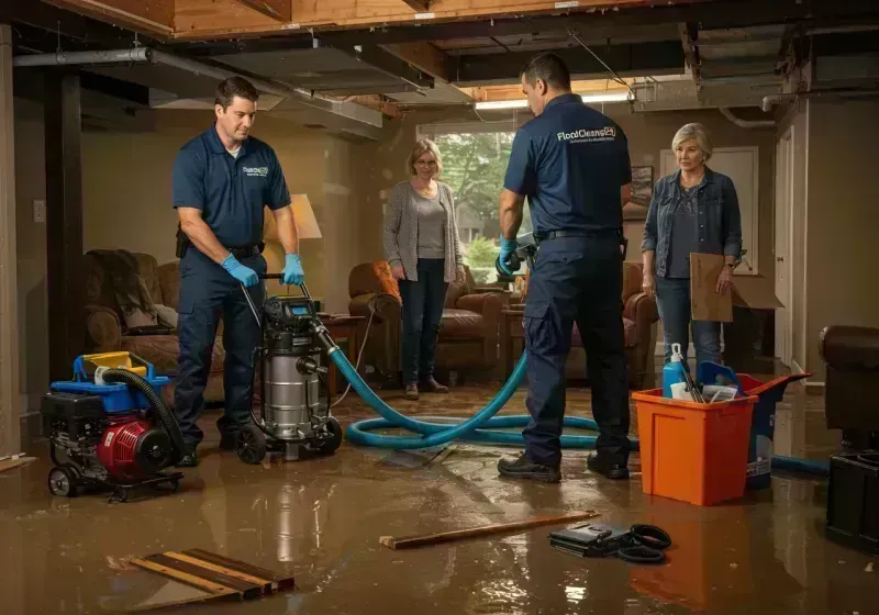 Basement Water Extraction and Removal Techniques process in Roanoke, TX